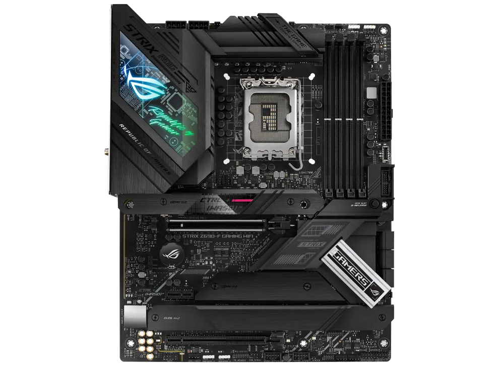 مادربرد ASUS ROG STRIX Z690-F GAMING WIFI نمای کلی